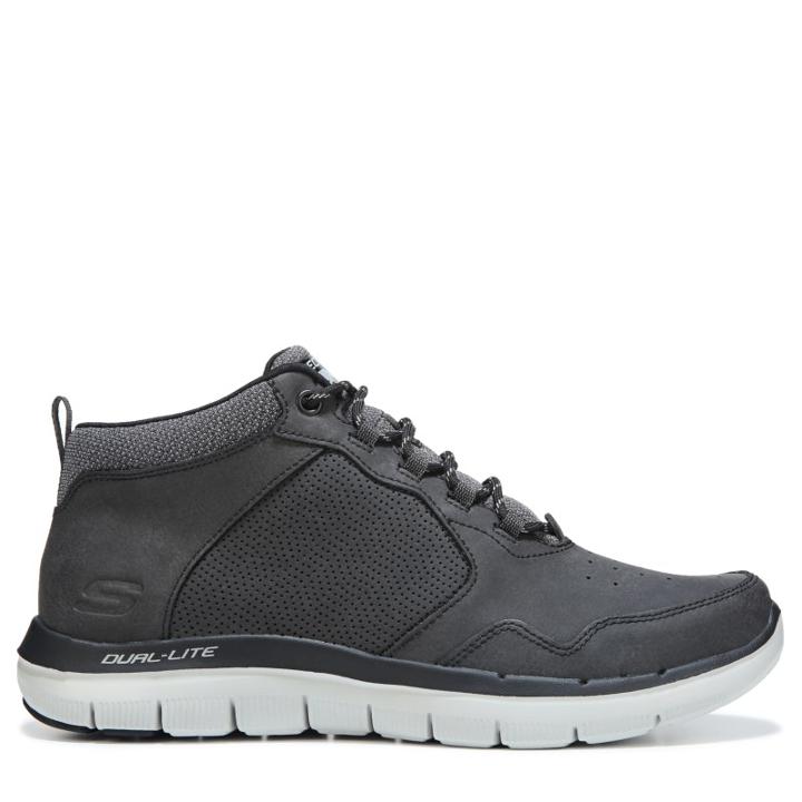 Skechers Men's Flex Advantage Medium/wide Memory Foam Sneaker Boots 