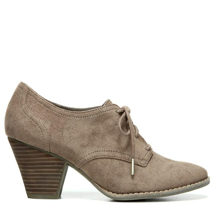 Dr. Scholl's Women's Cheer Block Heel Lace Up Ankle Boots 