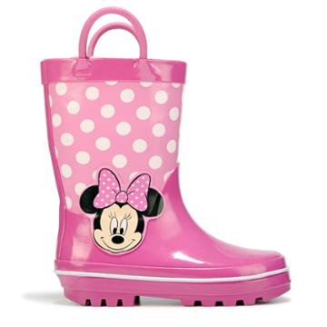 Minnie Mouse Kids' Minnie Mouse Rain Boot Toddler/preschool Boots 