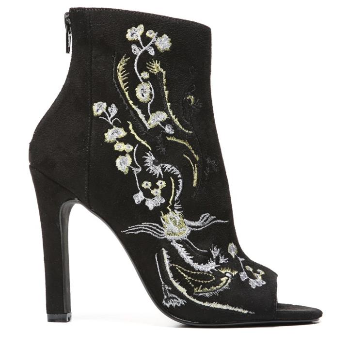 Carlos By Carlos Santana Women's Rachelle Peep Toe Booties 