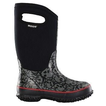 Bogs Kids' Skulls Waterproof Winter Boot Toddler/pre/grade School Shoes 