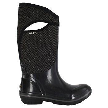 Bogs Women's Plimsoll Herringbone Tall Waterproof Winter Boots 