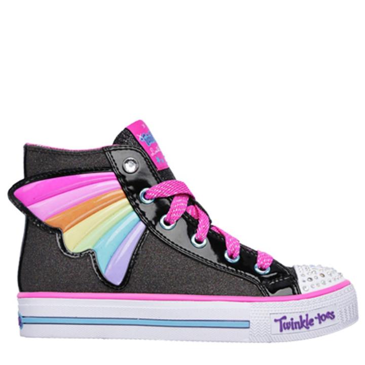 Skechers Kids' Twinkle Toes Wander Wings Sneaker Pre/grade School Shoes 