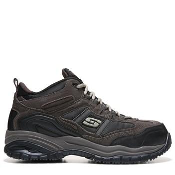Skechers Work Men's Soft Stride Canopy Memory Foam Composite Toe Work Boots 