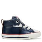 Converse Kids Chuck Taylor All Star Mid Top Leather Sneakers 