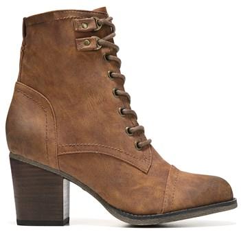 Madden Girl Women's Westmont Lace Up Boots