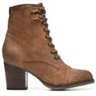 Madden Girl Women's Westmont Lace Up Boots 