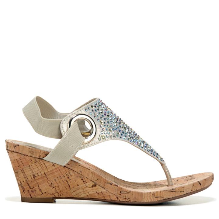 White Mountain Women's Aldon Wedge Sandals 