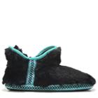 Dearfoams Women's Plush Memory Foam Bootie Slipper Shoes 