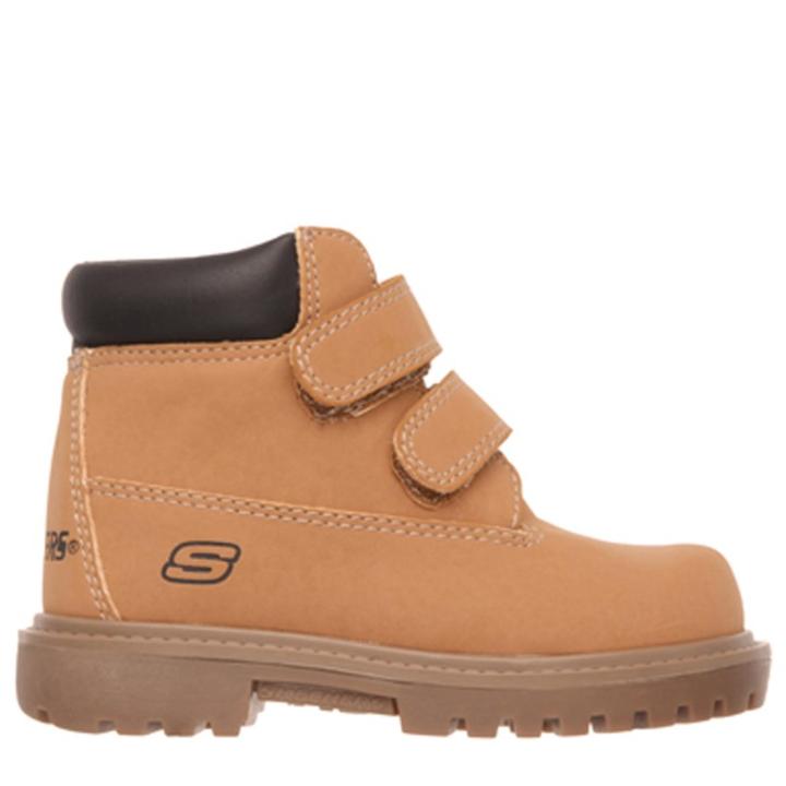 Skechers Kids' Sawmill Double Strap Boot Toddler Boots 