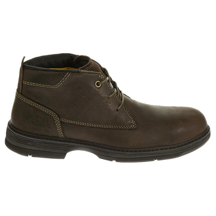 Caterpillar Men's Inherit Mid Slip Resistant Steel Toe Work Boots 