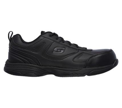 Skechers Work Men's Dighton Woodsboro Memory Foam Steel Toe Work Shoes 