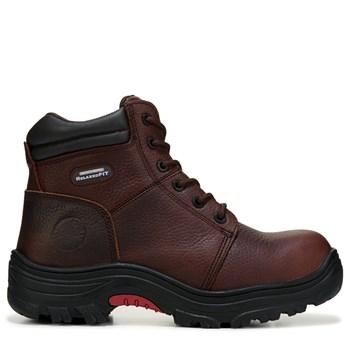 Skechers Work Men's Burgin Memory Foam Composite Toe Wide Work Boots 