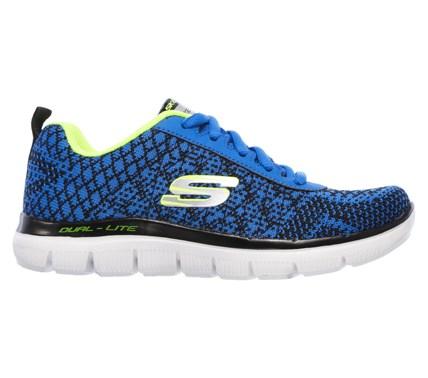 Skechers Kids' Flex Advantage 2 Golden Point Sneaker Pre/grade School Shoes 