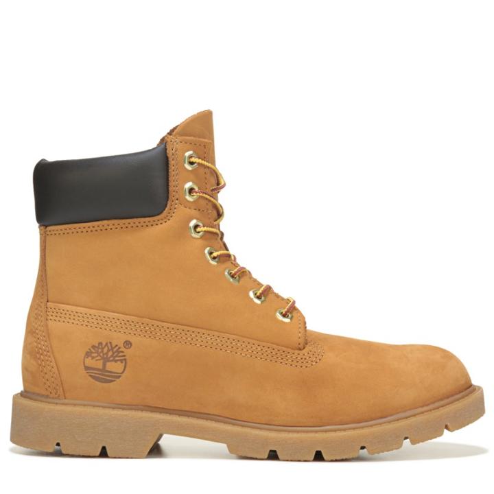 Timberland Men's 6 Padded Collar Waterproof Combat Boots 