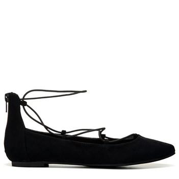 Report Women's Bell Lace Up Flat Shoes 