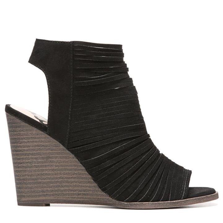 Fergalicious Women's Heather 2 Wedge Booties 