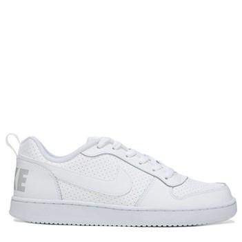Nike Kids' Court Borough Low Top Sneaker Preschool Shoes 