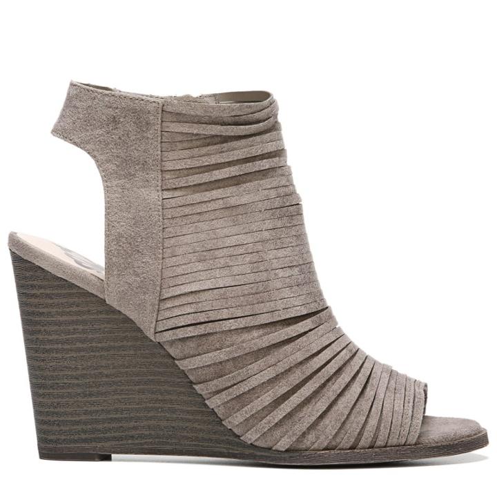 Fergalicious Women's Heather 2 Peep Toe Booties 