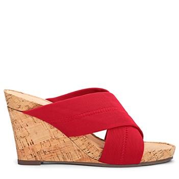 Aerosoles Women's Party Plush Wedge Sandals 