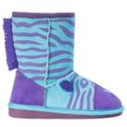 Muk Luks Kids' Zeb Blue Zebra Boot Toddler/preschool Shoes 