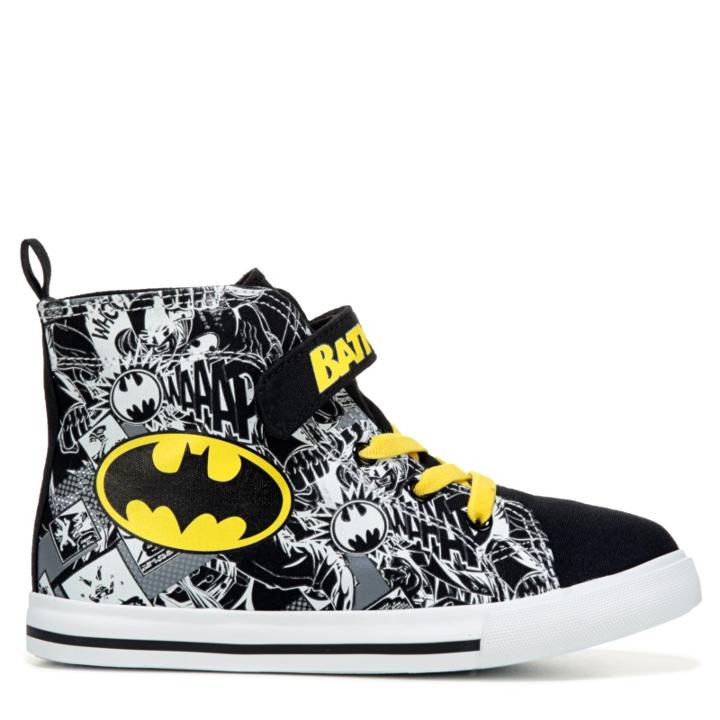 Batman Kids' Batman Comic High Top Sneaker Toddler/preschool Shoes 