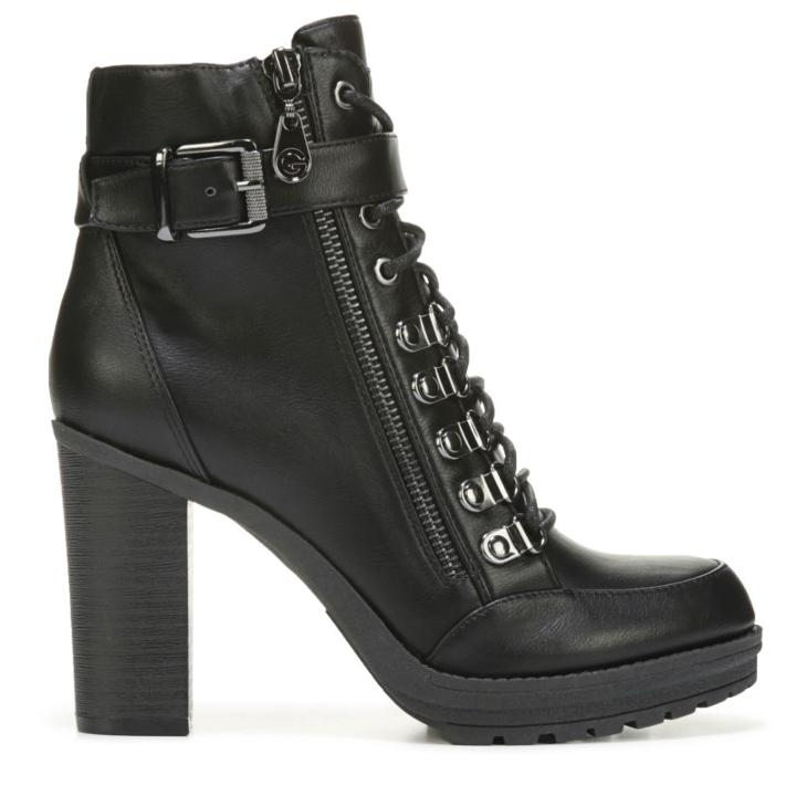 G By Guess Women's Grazzy Lace Up Boots 
