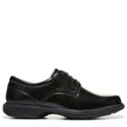 Nunn Bush Men's Baker Street Plain Toe Slip Resistant Oxford Shoes 