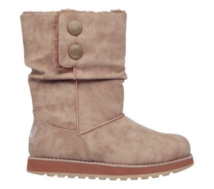 Skechers Women's Keepsakes Leatherette Memory Foam Winter Boots 