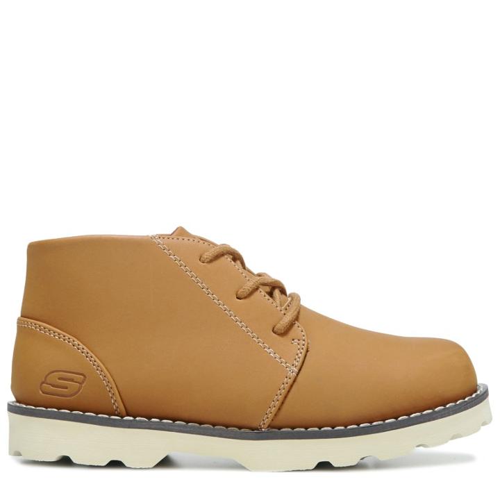 Skechers Kids' Bowland Rocky Drift Chukka Boot Pre/grade School Boots 