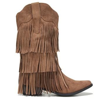Coconuts Women's Saloon Fringe Cowboy Boots 