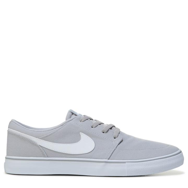 Nike Men's Nike Sb Portmore Ii Solar Canvas Skate Shoes 