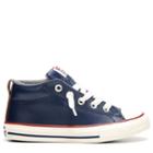 Converse Kids' Chuck Taylor All Star Mid Top Leather Sneakers 