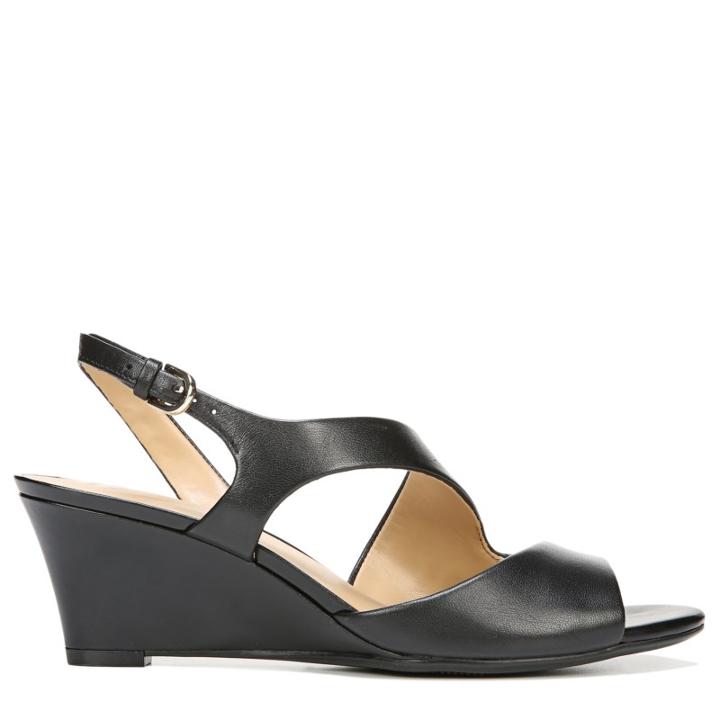 Naturalizer Women's Tonya Medium/wide Wedge Sandals 