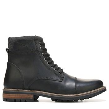 Crevo Men's Camden Cap Toe Lace Up Boots 