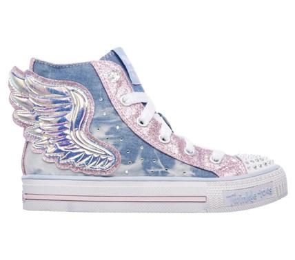 Skechers Kids' Twinkle Toes Wonder Wings Sneaker Pre/grade School Shoes 