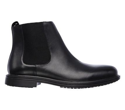 Skechers Work Men's Gretna Chambliss Memory Foam Chelsea Boots 