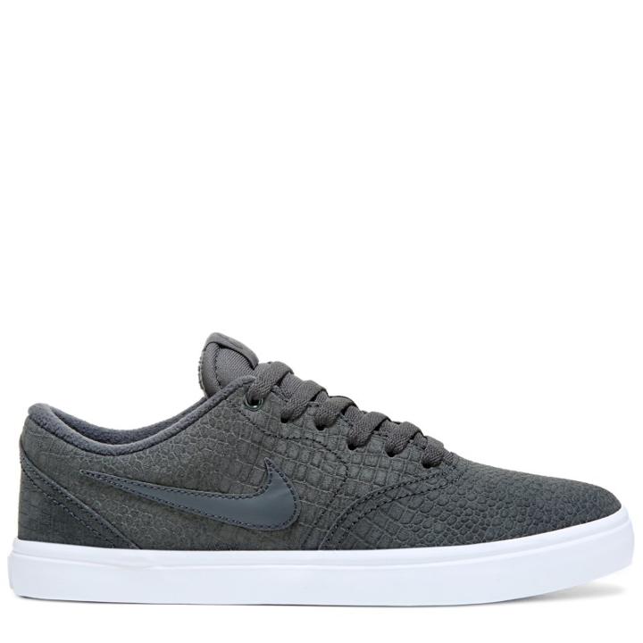 Nike Men's Nike Sb Check Solar Leather Skate Shoes 