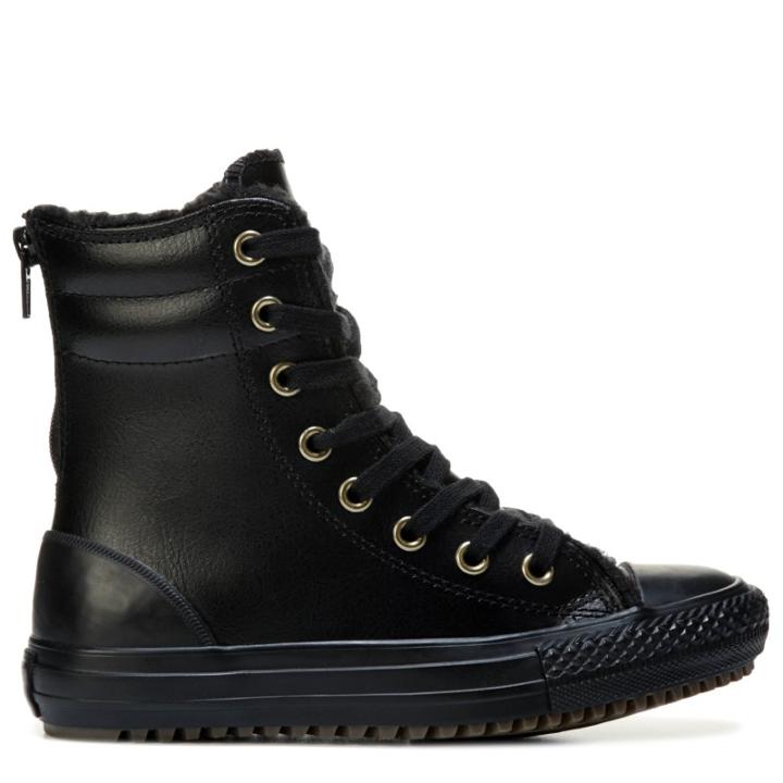 Converse Kids' Leather High Rise Sneaker Boots