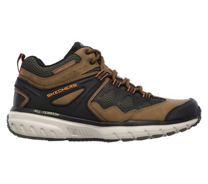 Skechers Men's Geo Trek Sequencer Memory Foam Mid Top Sneakers 
