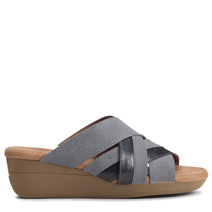A2 By Aerosoles Women's Flower Power Medium/wide Wedge Sandals 