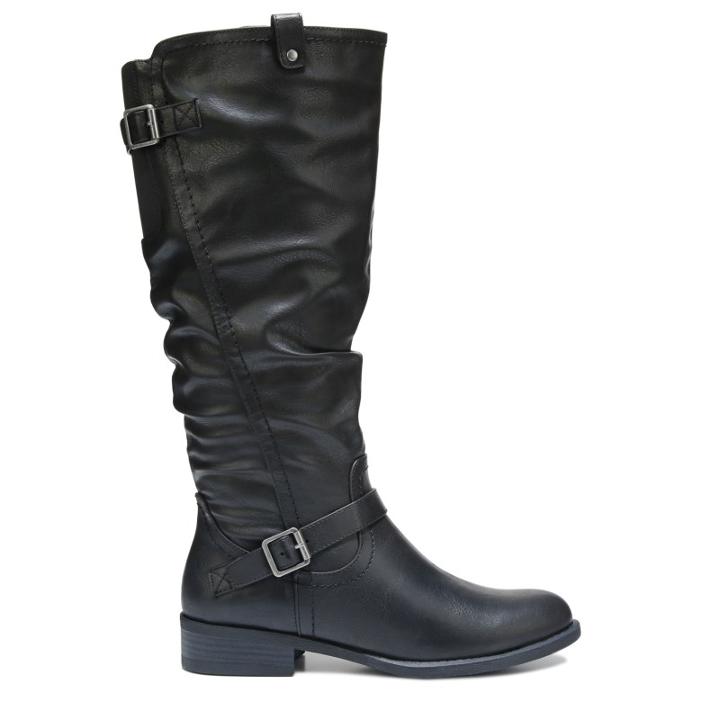 White Mountain Women's Lisette Wide Calf Riding Boots 