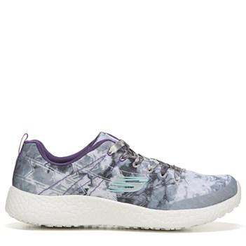 Skechers Women's Burst Midnight Garden Memory Foam Running Shoes 