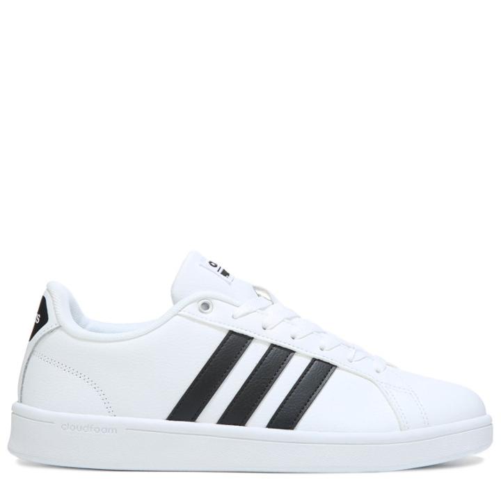 Adidas Men's Neo Cloudfoam Advantage Stripe Sneakers 