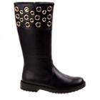 Kensie Girl Kids' Eyelet Knee High Riding Boot Pre/grade School Boots 