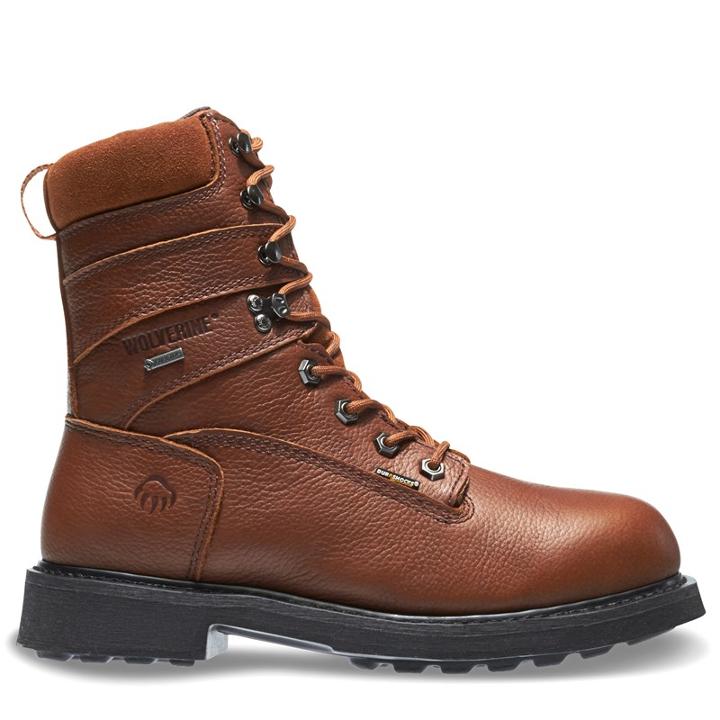 Wolverine Men's Durashocks 8 Soft Toe Gore Tex Work Boots 