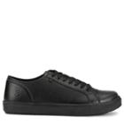 Emeril Men's Canal Leather Wide Memory Foam Slip Resistant Sneakers 
