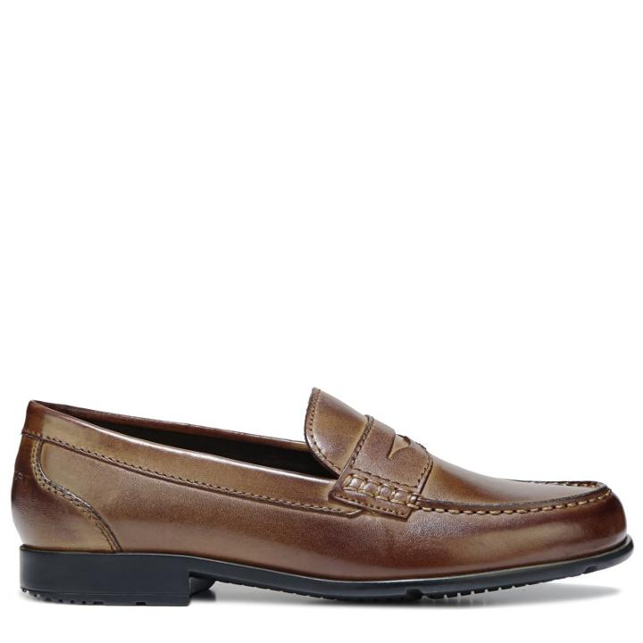 Rockport Men's Barnaby Lane Medium/wide Penny Loafers 