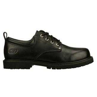 Skechers Work Men's Cottonwood Fribble Memory Foam Slip Resistant Oxford Shoes 