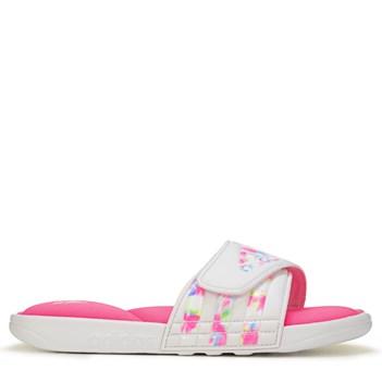 Adidas Kids' Adissage Comfort Slide Sandal Pre/grade School Sandals 